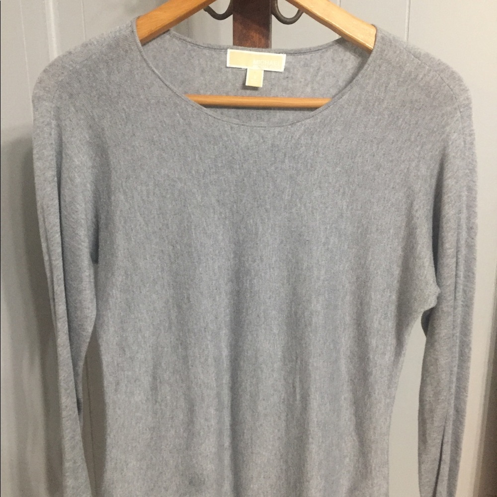 Michael Kors light gray sweater